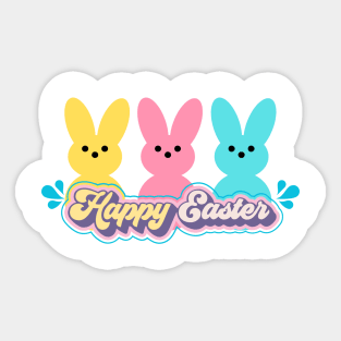 Easter Peeps Sticker